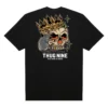 CAMISETA THUG NINE KING IS DEAD PRETA