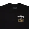 CAMISETA THUG NINE KING IS DEAD PRETA