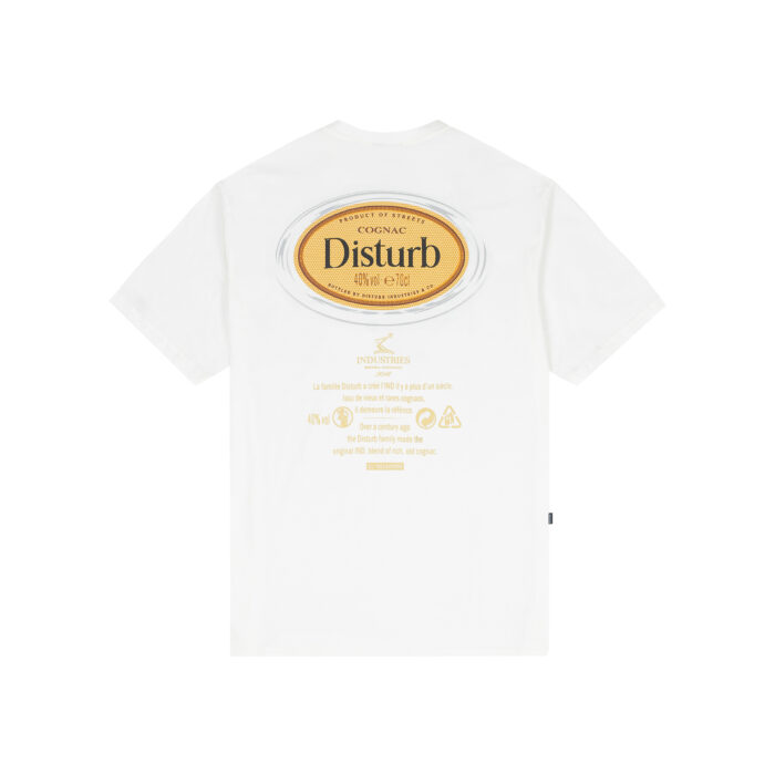 CAMISETA DISTURB HENNESY BRANCA