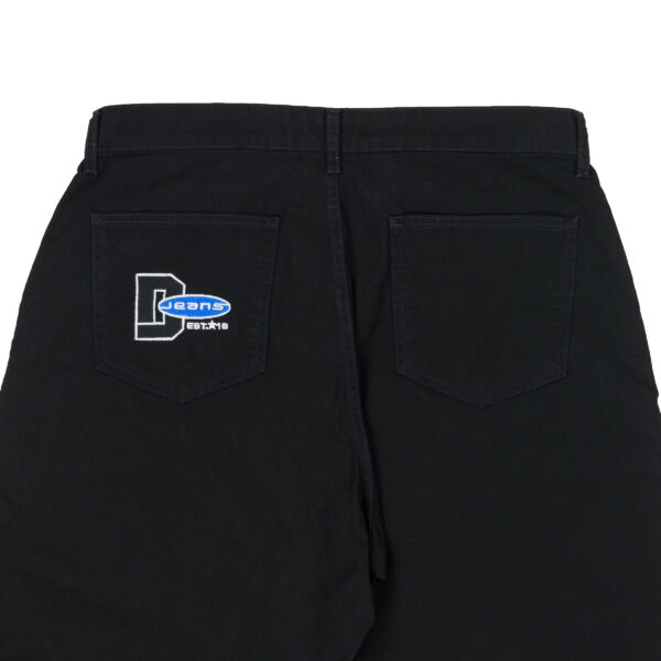 Rivet Twill Shorts in Black 2 (1) SHORT DISTURB RIVET TWILL BLACK
