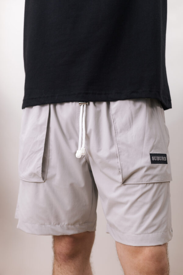 SCLOOKBOOK-1376 SHORT SUBURB COMPANY ADVANCE CINZA