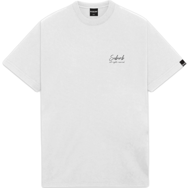 CAMISETA SUBURB COMPANY ARCHITE OFF WHITE