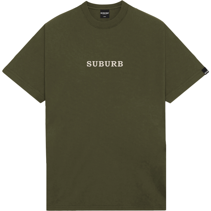 CAMISETA SUBURB COMPANY EMBROIDERY VERDE