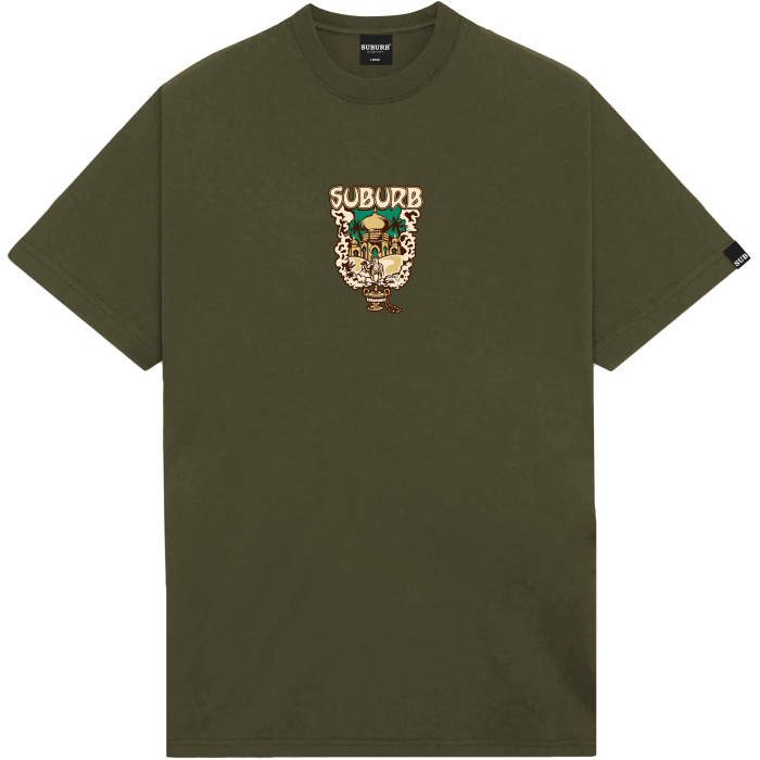CAMISETA SUBURB COMPANY SMOKE VERDE