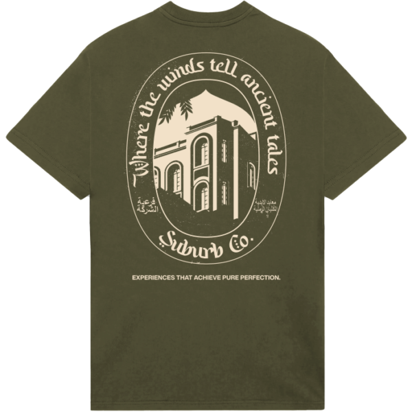 CAMISETA SUBURB COMPANY HOTEL VERDE