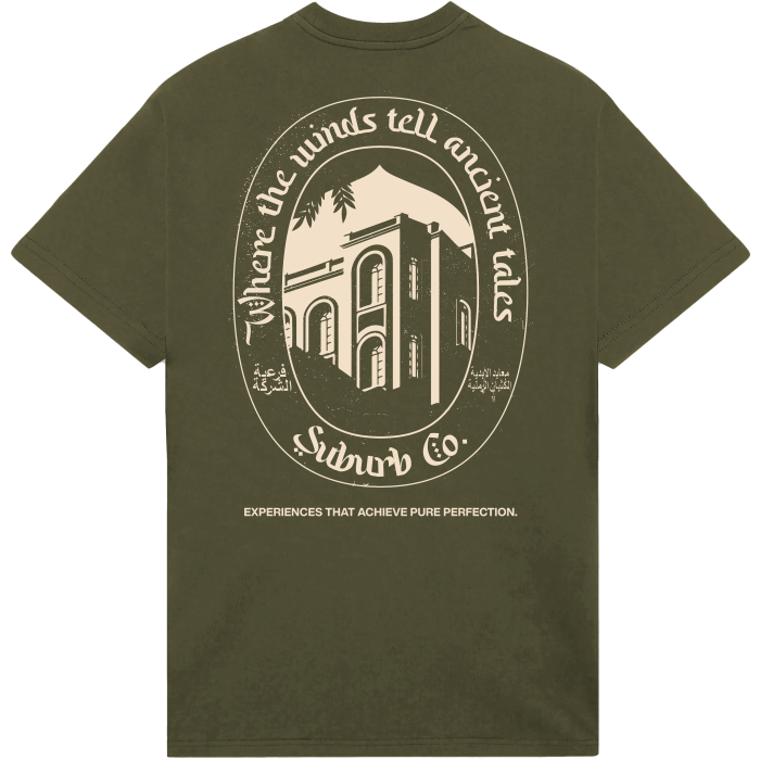 CAMISETA SUBURB COMPANY HOTEL VERDE