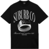 CAMISETA SUBURB COMPANY RING PRETA