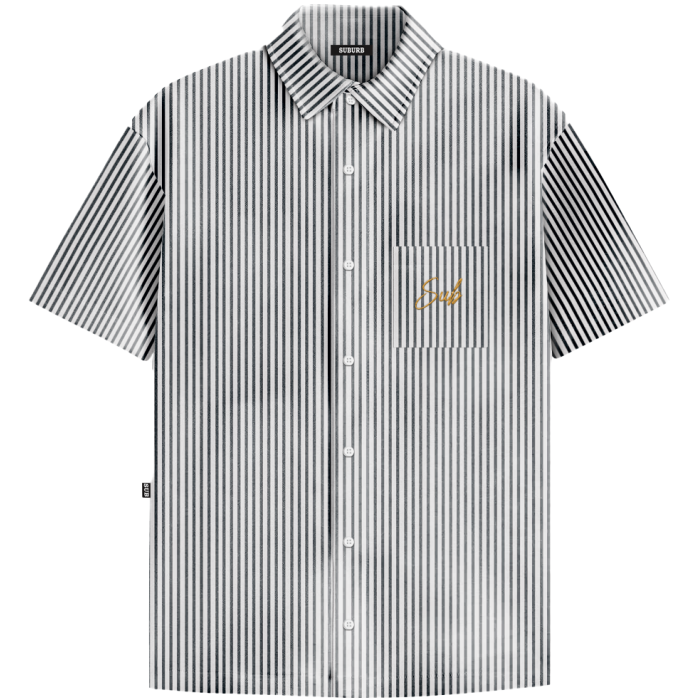 CAMISA DE BOTAO SUBURB COMPANY M/C PARADISE