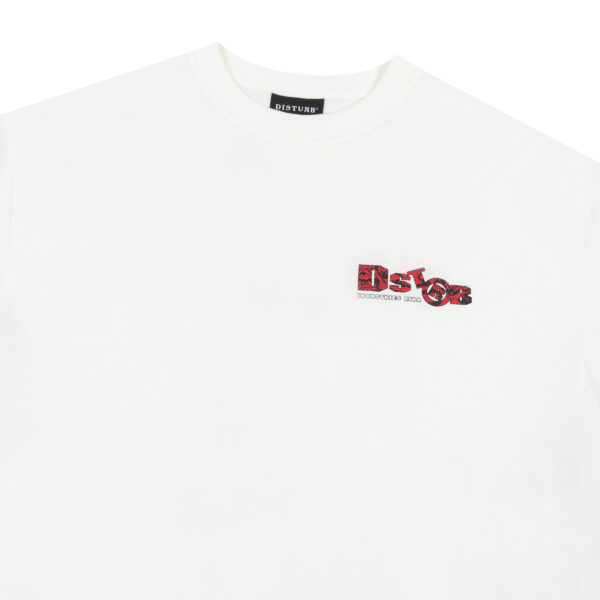 Snakesin Tee in Offwhite CAMISETA DISTURB HOTLINE SNAKESKIN OFF WHITE