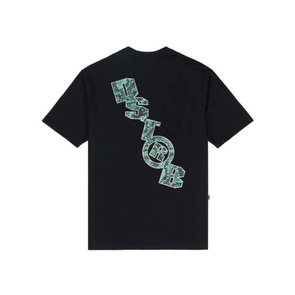 Snakeskin Tee in Black Back CAMISETA DISTURB HOTLINE SNAKESKIN PRETA