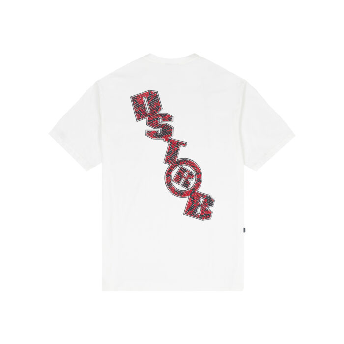 CAMISETA DISTURB HOTLINE SNAKESKIN OFF WHITE