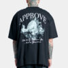 CAMISETA APPROVE OVERSIZED CUPID PRETA