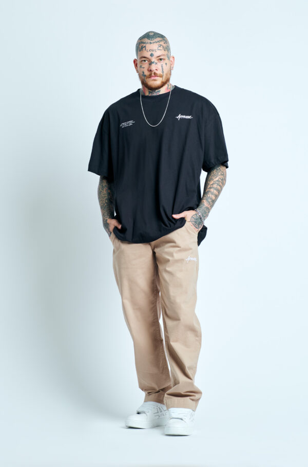 CAMISETA APPROVE OVERSIZED MOUNT PRETA