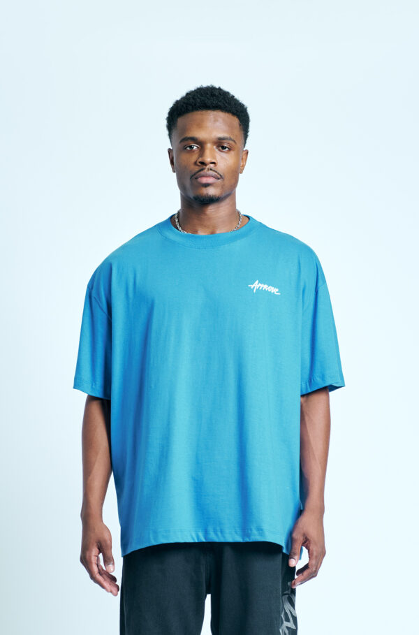 1-31 CAMISETA APPROVE OVERSIZED TIMELESS AZUL