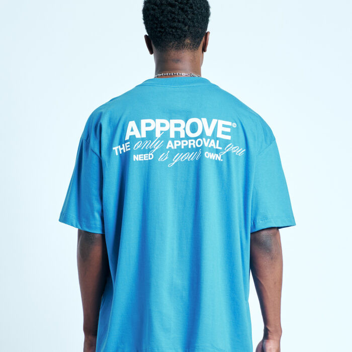 CAMISETA APPROVE OVERSIZED TIMELESS AZUL