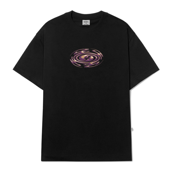CAMISETA BARRA CREW GOODS B REMIX PRETA