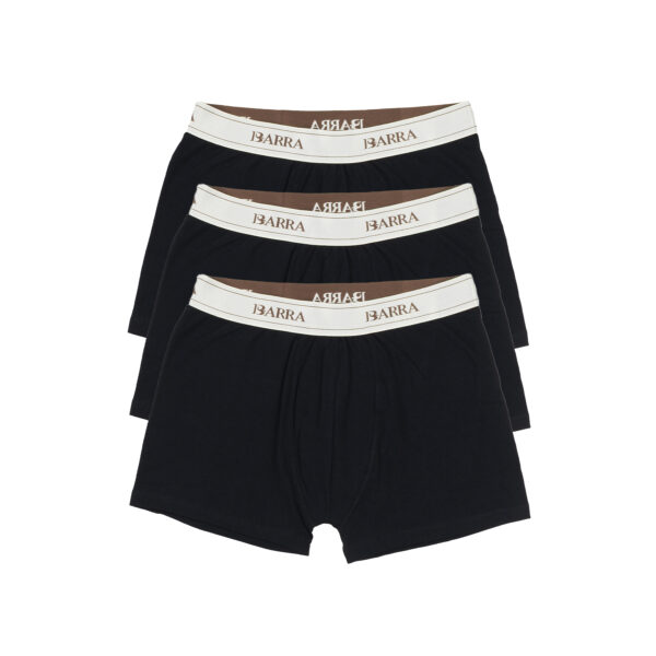 PACK-CUECA-2 PACK DE CUECAS BARRA CREW PRETO