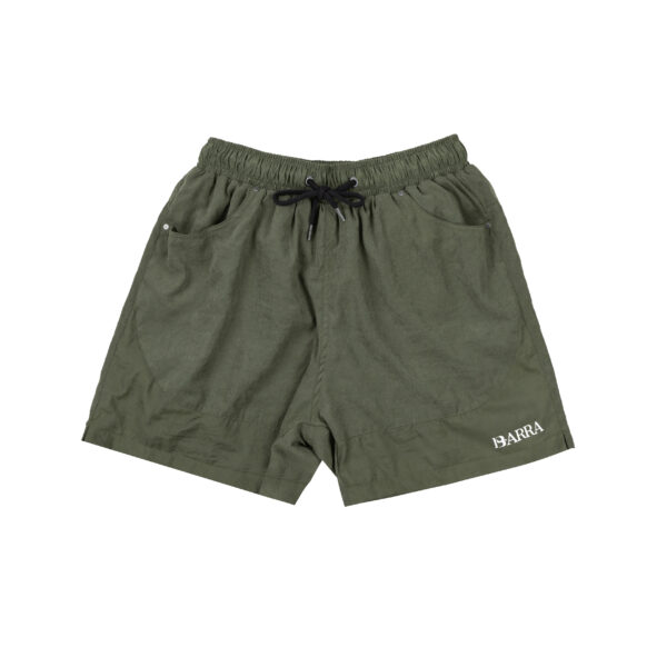 SHORT BARRA CREW ESPORTIVO LEVE VERDE