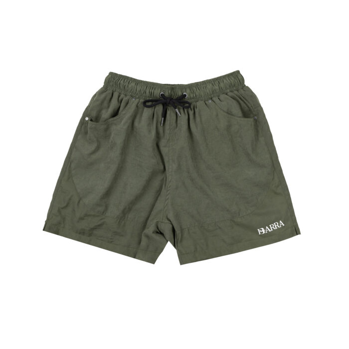 SHORT BARRA CREW ESPORTIVO LEVE VERDE