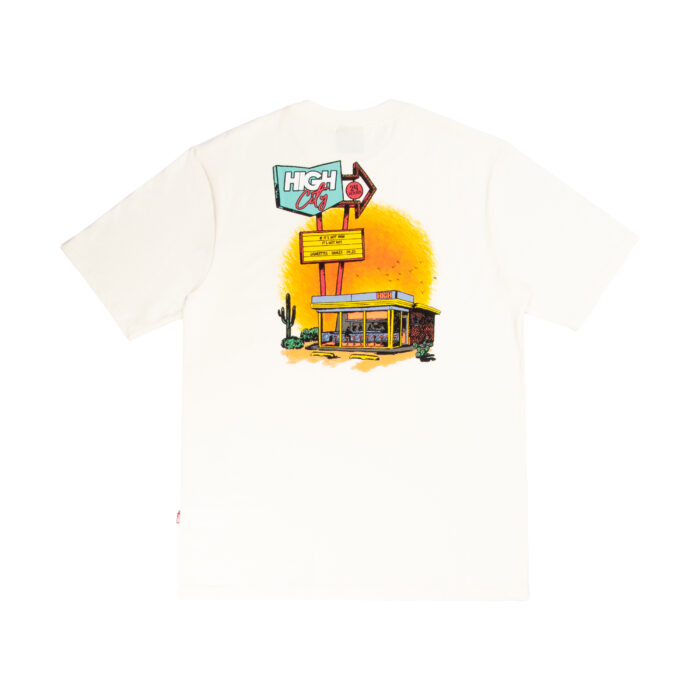 CAMISETA HIGH COMPANY CAFETERIA BRANCA