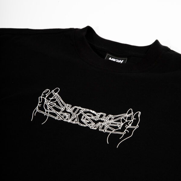 Tee_Elastic_Black_Detail CAMISETA HIGH COMPANY ELASTIC PRETA