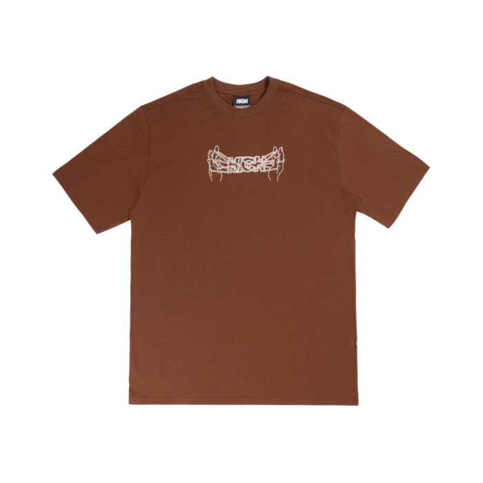 CAMISETA HIGH COMPANY ELASTIC MARROM