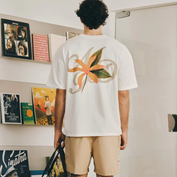 CAMISETA MIDAS TOUCH TANGERINE OFF WHITE