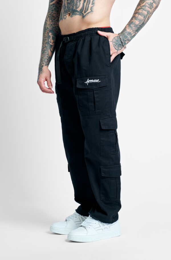 CALÇA CARGO APPROVE DESTROYED PRETA