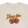 CAMISETA THUG NINE OG DICES CREME