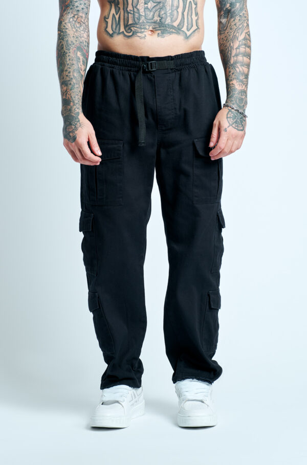 CALÇA CARGO APPROVE DESTROYED PRETA