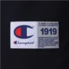 CAMISETA CHAMPION LOGO BORDADO MALHAO PRETA/VERDE
