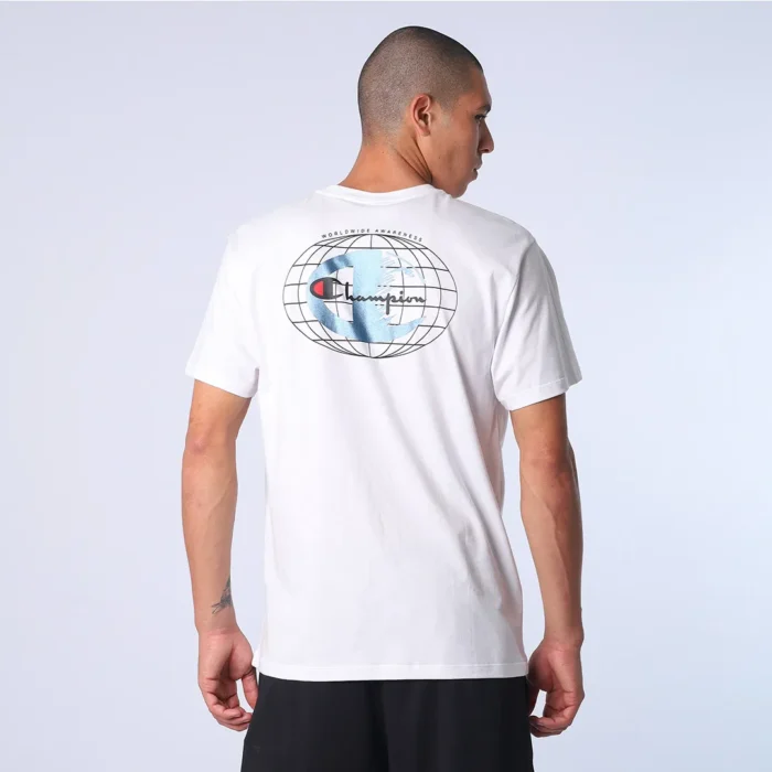 CAMISETA CHAMPION WORLDWIDE AWARENESS BRANCA