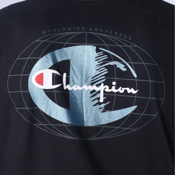 GT23B-125WWA-5-009.jpg CAMISETA CHAMPION WORLDWIDE AWARENESS PRETA
