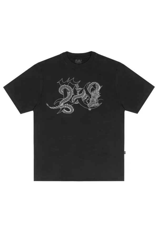 02.73.0005_9 CAMISETA PLANO C DRAGON PRETA