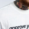 CAMISETA APPROVE BOLD APPROVE YOURSELF OFF WHITE