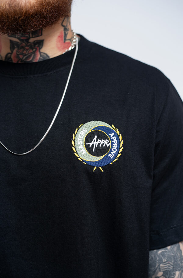 CAMISETA APPROVE BOLD APPROVE MASTER GOLF PRETA