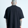 CAMISETA APPROVE OVERSIZED RAINBOW PUFF PRETA