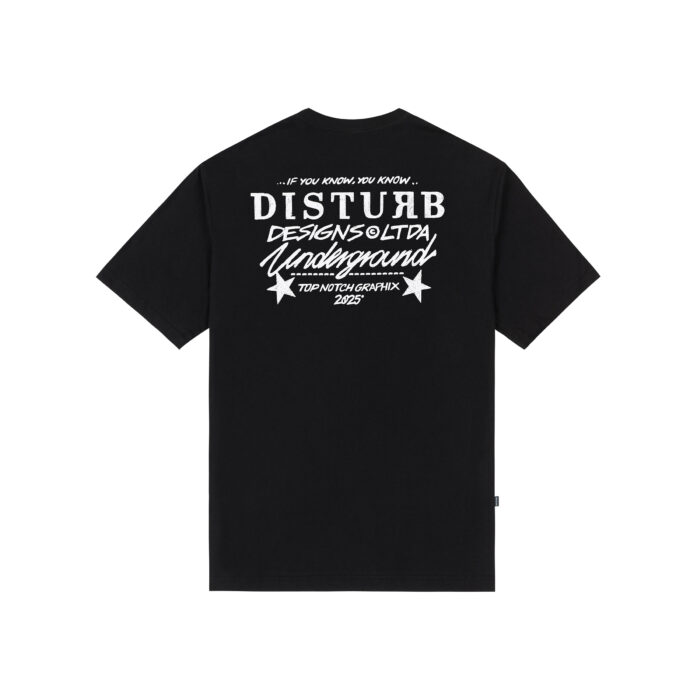 CAMISETA DISTURB BALL PEN PRETA