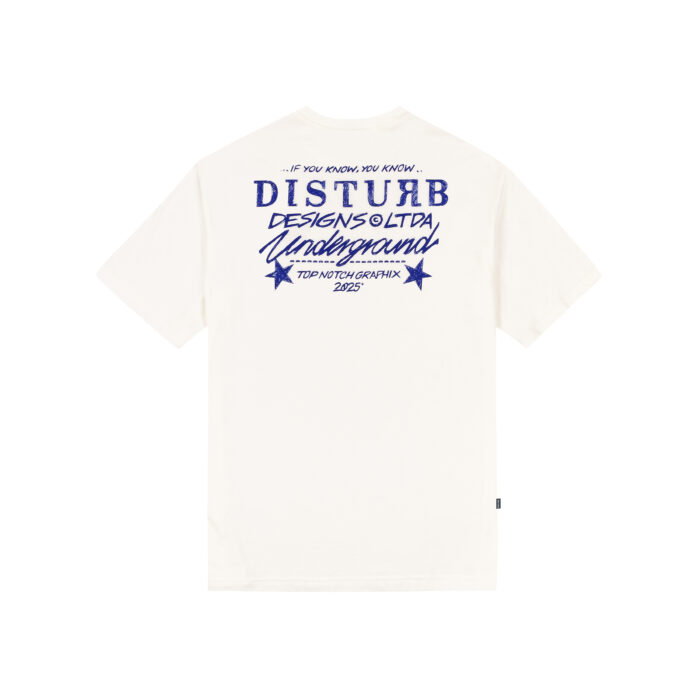 CAMISETA DISTURB BALL PEN OFF WHITE