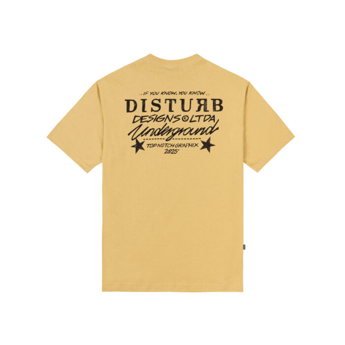 CAMISETA DISTURB BALL PEN AMARELA