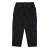 CALÇA JEANS BARRA CREW PATTERN CHITA PRETA