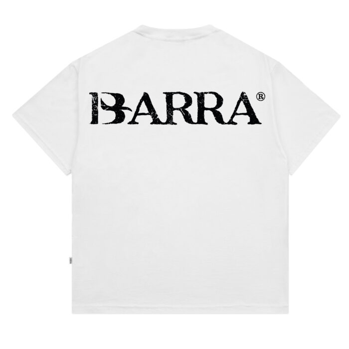 CAMISETA BARRA CREW BARRA LOGO INSTITUCIONAL BRANCA