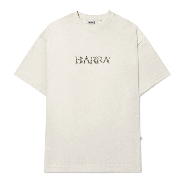 CAMISA BARRA LOGO RAÍZES OFF WHITE CAMISETA BARRA CREW BARRA LOGO RAIZES OFF WHITE
