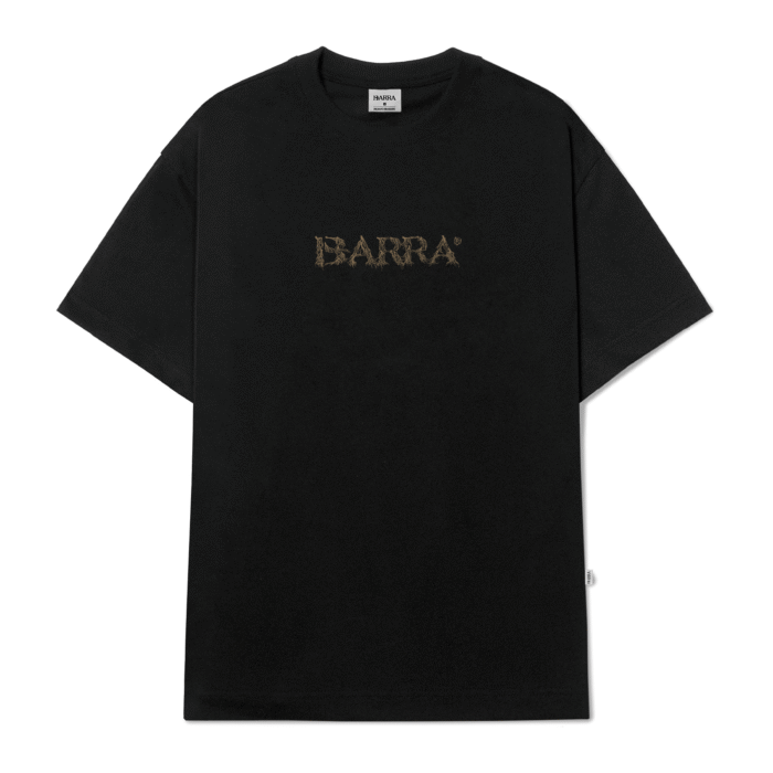 CAMISETA BARRA CREW BARRA LOGO RAIZES PRETA