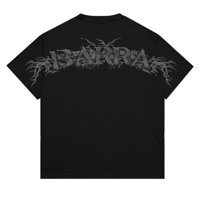CAMISETA BARRA CREW BARRA LOGO REMIX ESTONADA PRETA