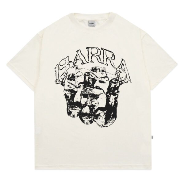 CAMISA MASCARADOS OFF WHITE CAMISETA BARRA CREW MASCARADOS OFF WHITE