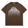 CAMISETA BARRA CREW RAIZES MARROM