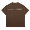CAMISETA BARRA CREW RAIZES MARROM