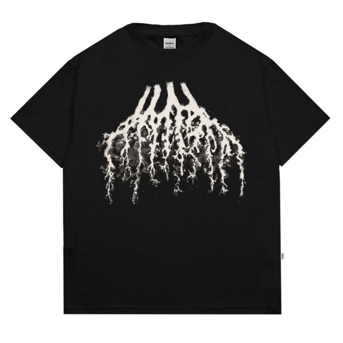 CAMISETA BARRA CREW RAIZES PRETA