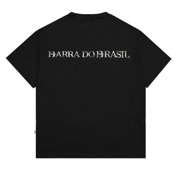 CAMISA RAÍZES PRETA VERSO CAMISETA BARRA CREW RAIZES PRETA